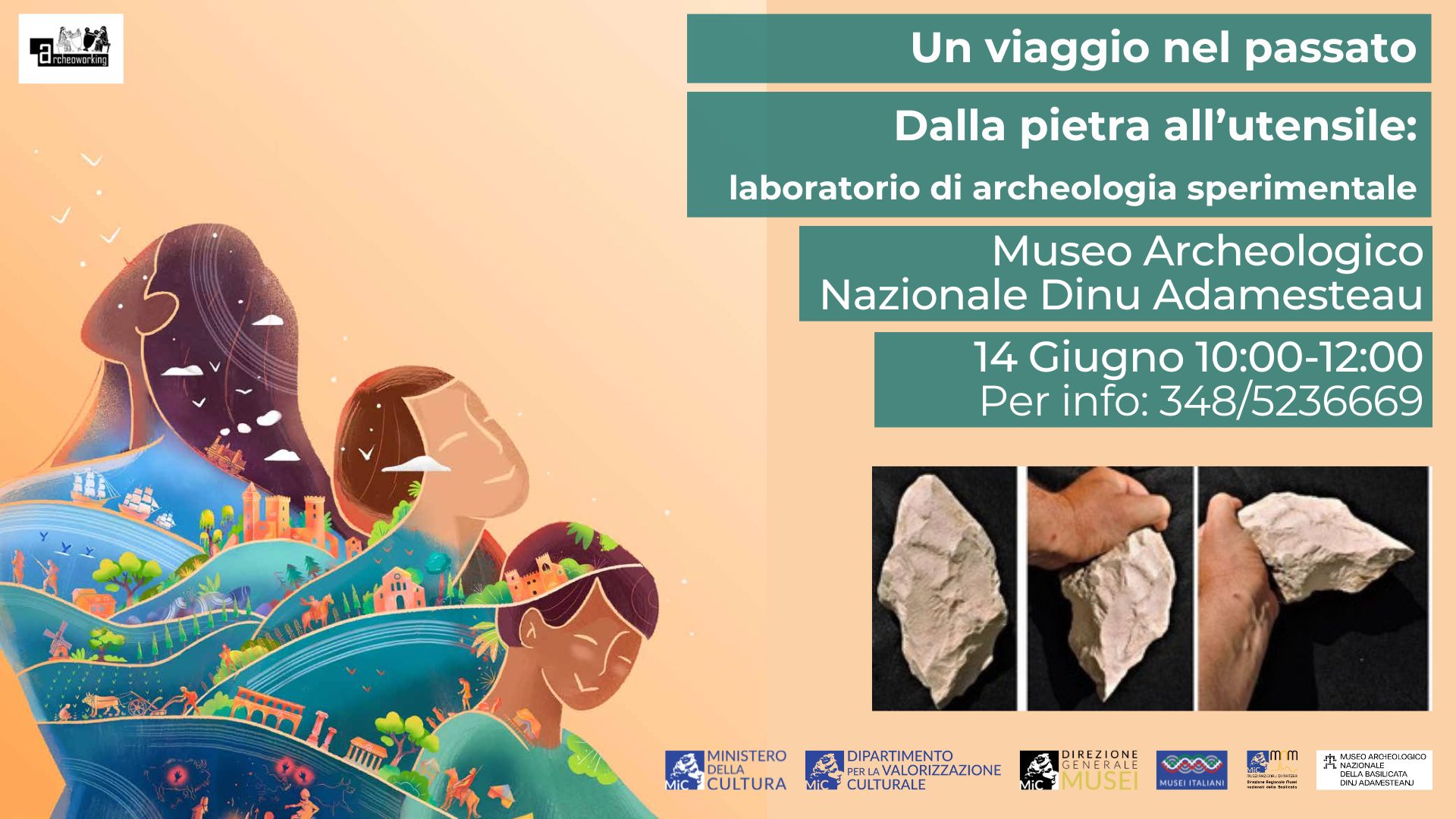 Giornate Europee dell'Archeologia 2025 al Museo Archeologico Nazionale di Potenza